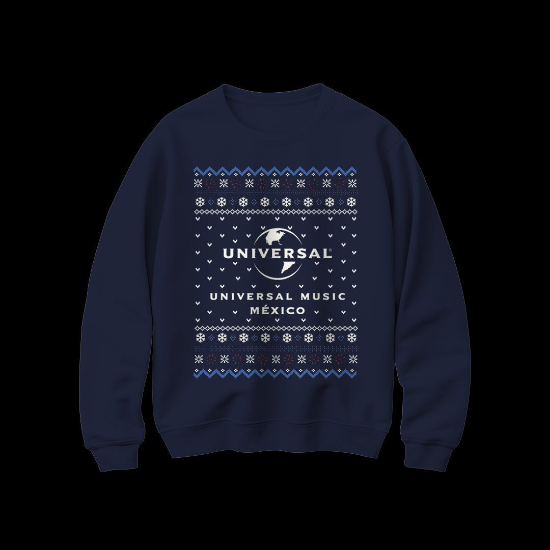 UMG Blue Xmas (Sudadera tipo Ugly Sweater)