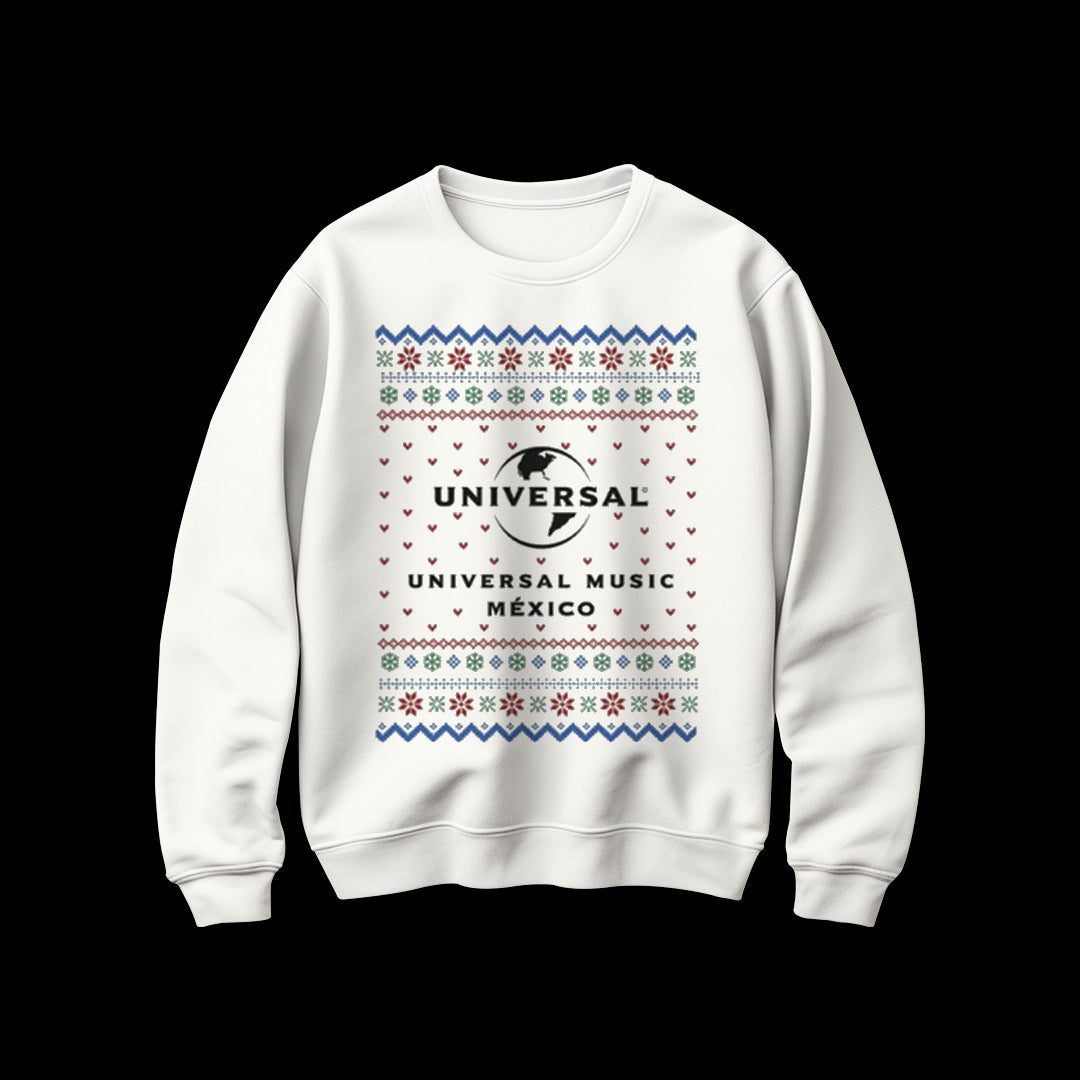 UMG White Xmas (Sudadera tipo Ugly Sweater)